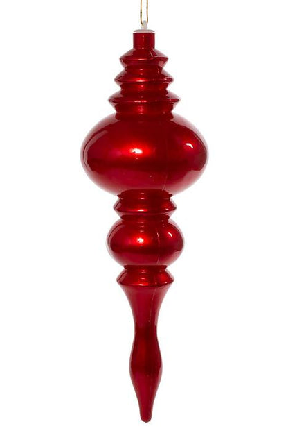 14" Finial Red