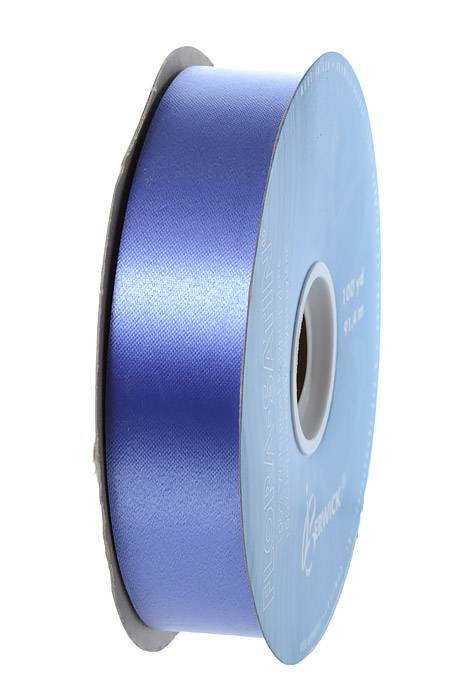 1-7/16 X 100yds Flora-satin Periwinkle