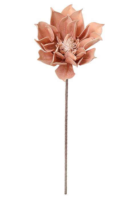 35" New Dahlia Stem Coral