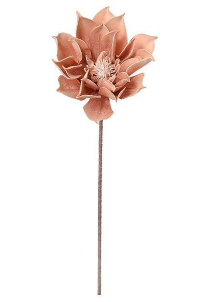 35" New Dahlia Stem Coral