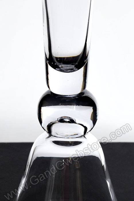 11" X 40" Clarinet Glass Vase Clear