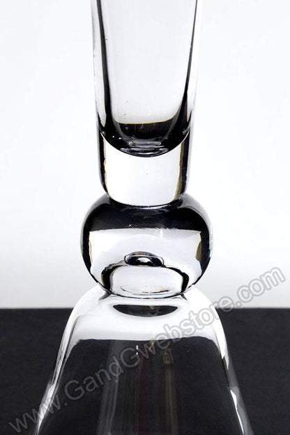 11" X 40" Clarinet Glass Vase Clear