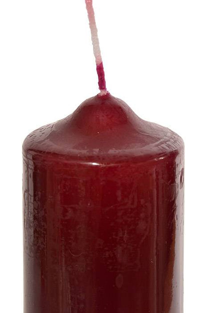 2" X 9" Patrician Pillar Burgundy