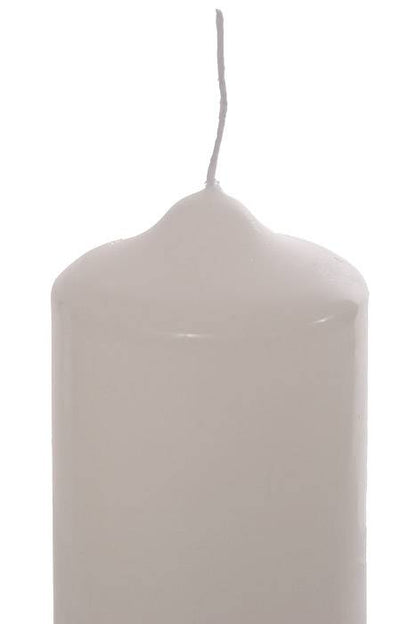 2" X 9" Patrician Pillar Candle White