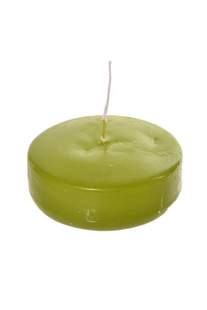 3" Disc Floating Candle Fresh Green