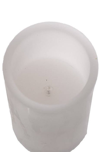 5.75" Flameless Candle White