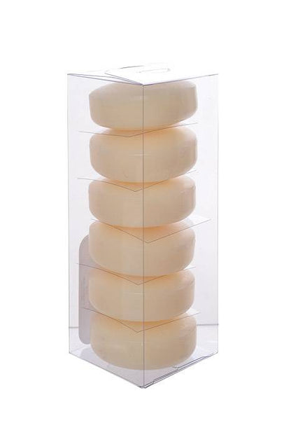 3" Floating Candle Disc Ivory Pkg/6