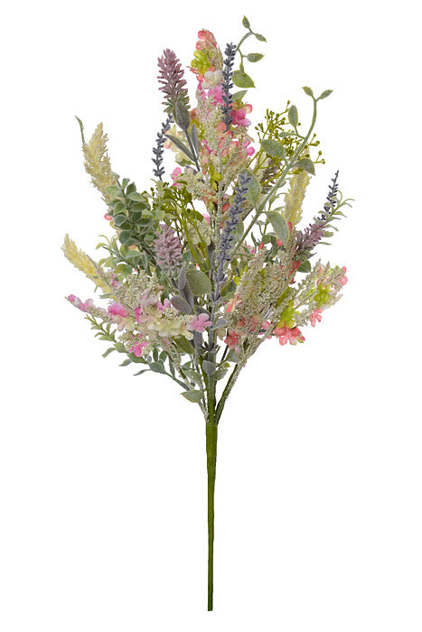 22" Mixed Lavender Bush Cream/Pink/Blush