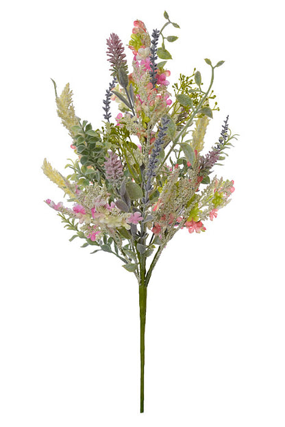 22" Mixed Lavender Bush Cream/Pink/Blush