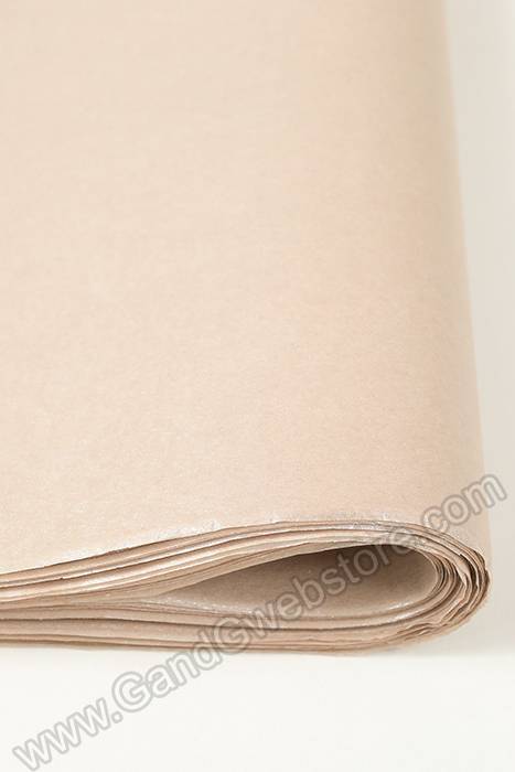 20" X 30" Crystallized Tissue Paper Champagne Pkg/100