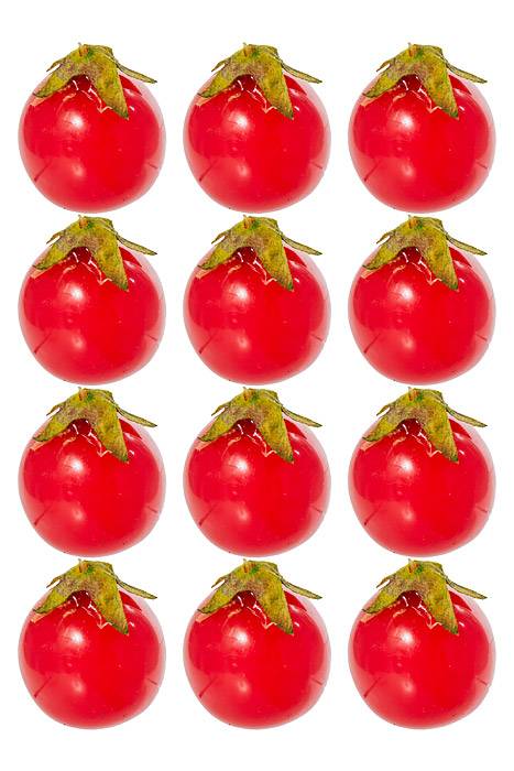 1.25" Cherry Tomato Red Bag/12