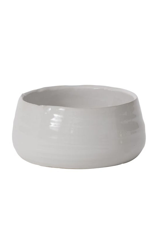 5.5"X 2.75" Tegan Bowl White