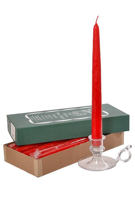 10&quot; Patrician Taper Red Box/12