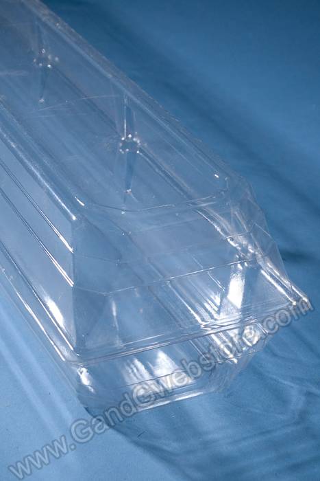 31.5" X 6" X 5" Large Cut Flower Box Clear (Pkg/5)