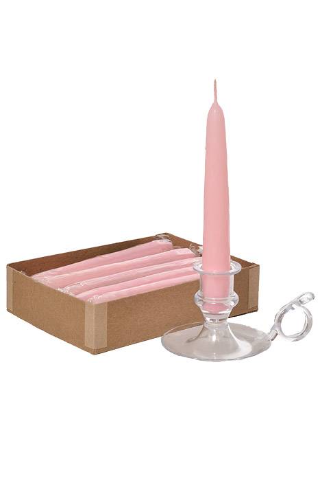 6" Patrician Taper Pink Candle Box/12