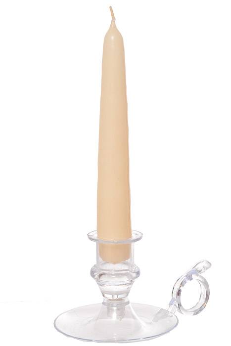 6&quot; Patrician Taper Ivory Candle Box/12