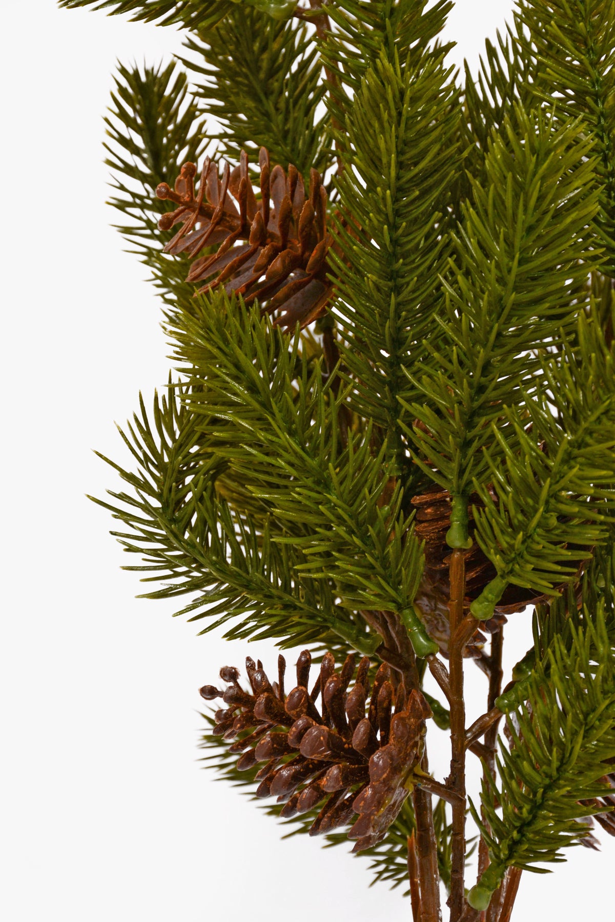 30" Pine W/ Pinecone Spray Green