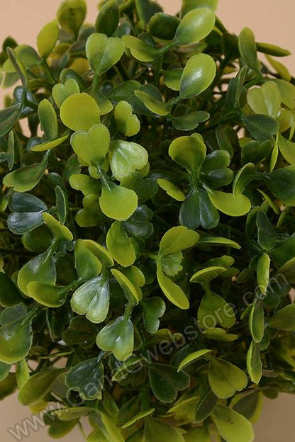 5" Plastic Boxwood Ball Green
