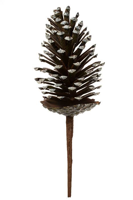 8" Pine Cone Pick Natural