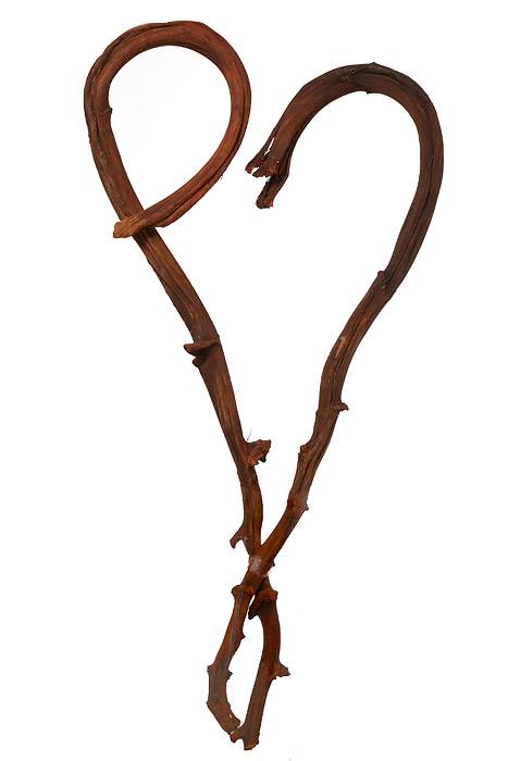 28" Banana Stick Burn Oak