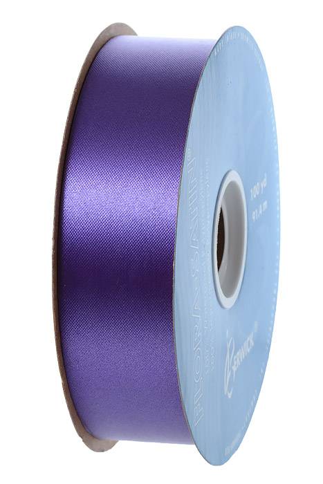 1-7/16 X 100yds Flora-satin Purple
