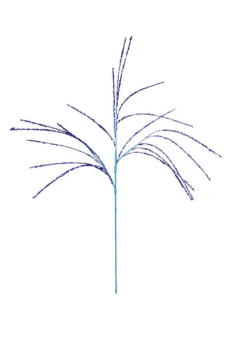 34&quot; Sequin Willow Spray Royal Blue
