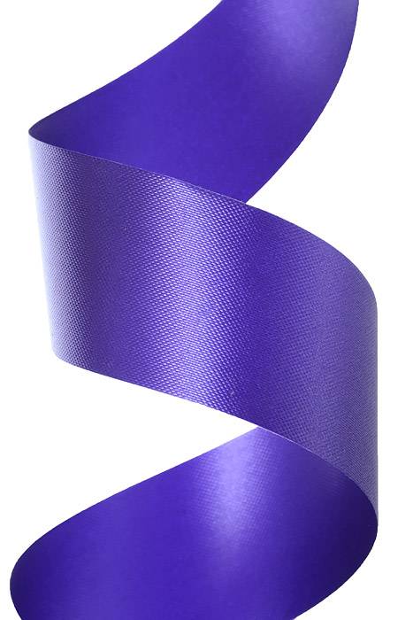 1-7/16 X 100yds Flora-satin Purple