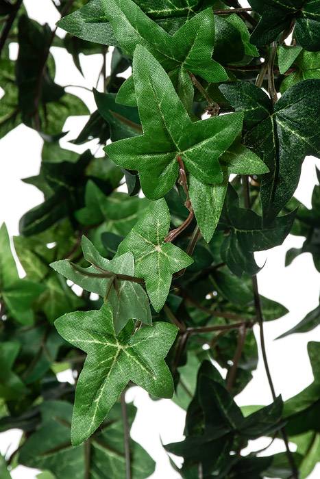 26" Silk Mini English Ivy Bush Leaves Green