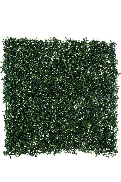 20" Square Boxwood Mat Green