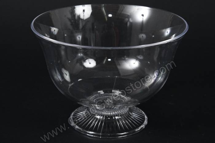 7.25" X 5.25" Plastic Fruit Bowl Clear