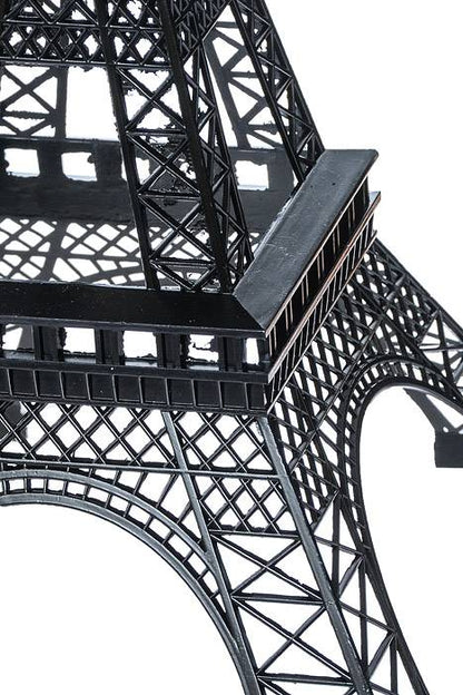 19.25" Metal Eiffel Tower Black