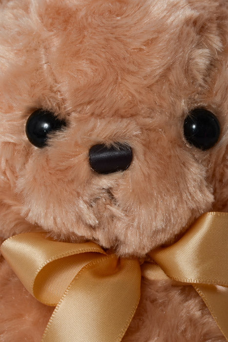 12" Teddy Bear With Bow Brown