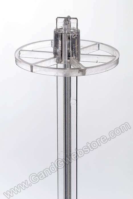 31" Plastic Pedestal Clear