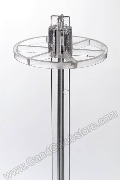 31" Plastic Pedestal Clear