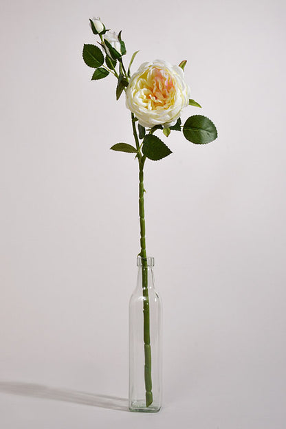 25.5" Silk Rose Spray Cream/Pink