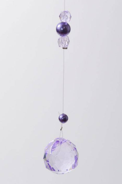 36" Pearl &amp; Bead Garland Purple