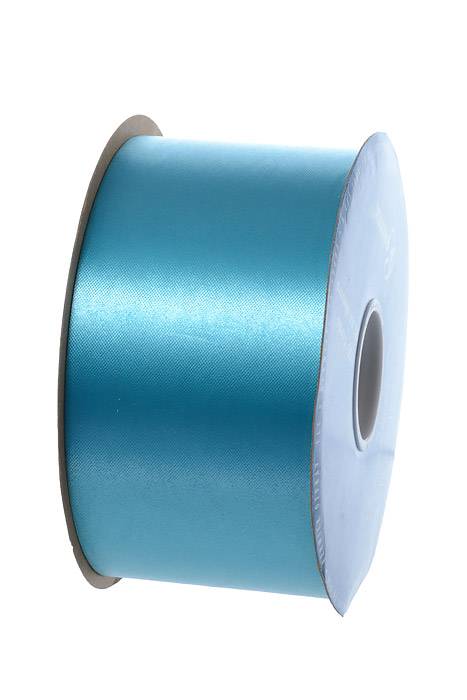 2.75&quot; X 100yds Flora-satin Turquoise