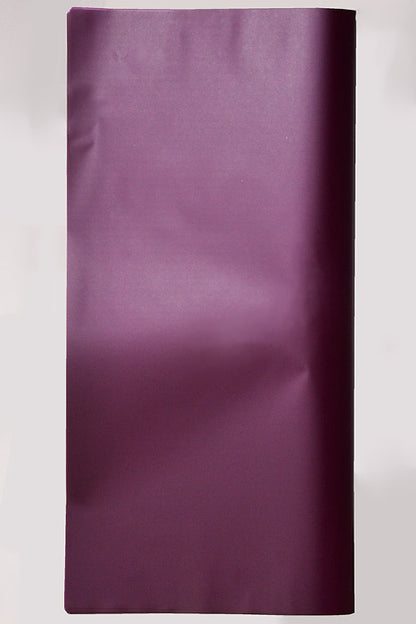 22.5" Waterproof Flower Wrapping Paper Purple Pkg/20