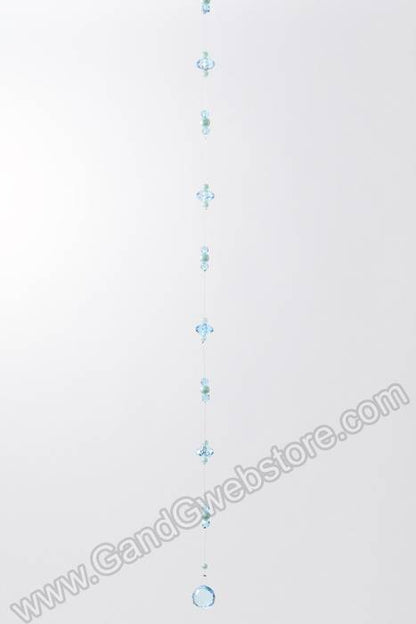 36" Pearl &amp; Bead Garland Turquoise