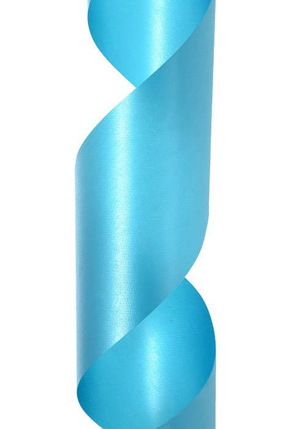 2.75&quot; X 100yds Flora-satin Turquoise