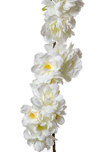 6ft Cherry Blossom Garland Cream