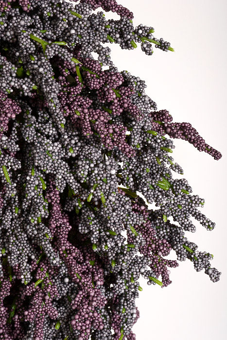 13" Lavender Wreath Lavender Two-Tones