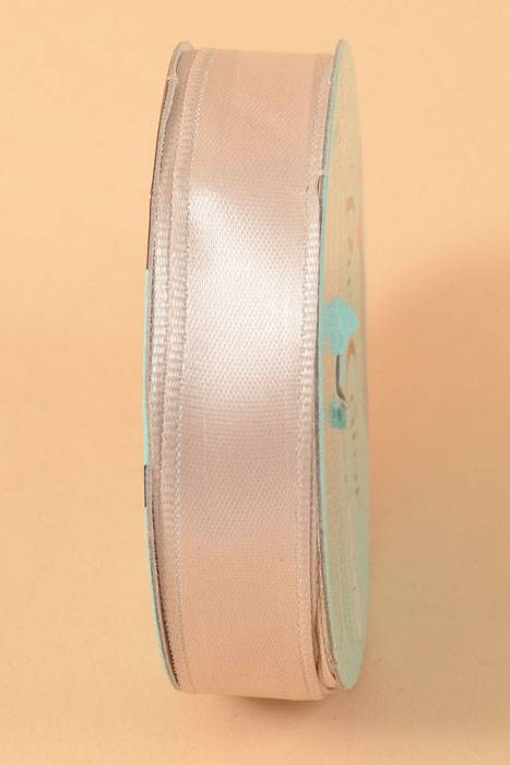 5/8" X 10yds Wired Satin Ribbon Sable