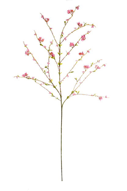 45" Silk Blossom Spray Pink