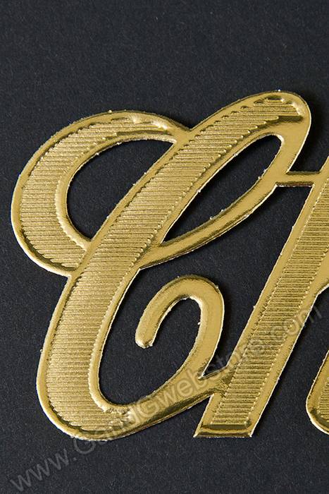 1.75" Large Paper "children" Gold Pkg/10