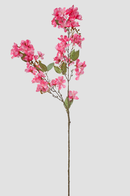 35" Silk Cherry Blossom Spray Fuchsia
