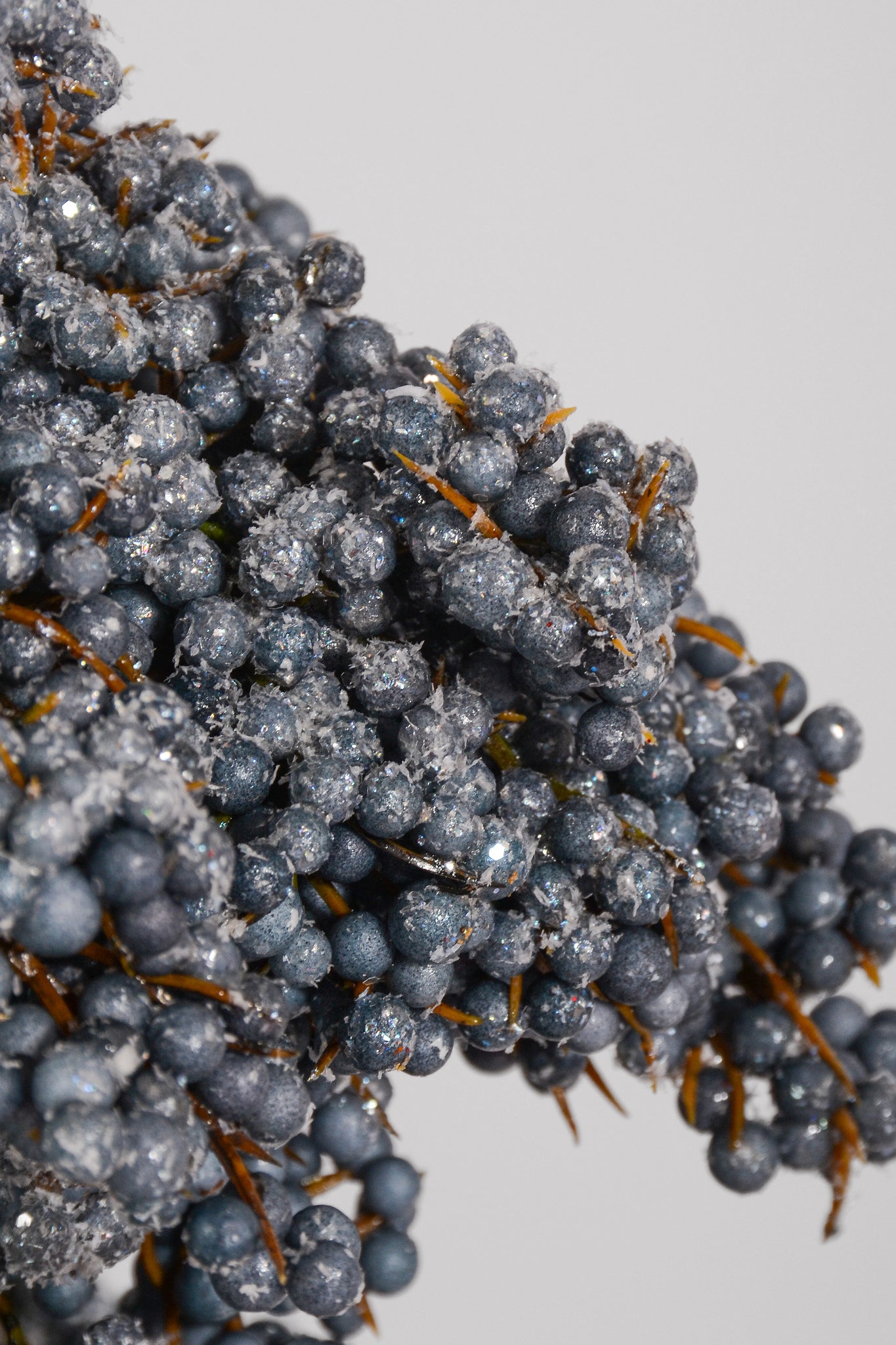 38" Artificial Berry Cluster Spray Blue