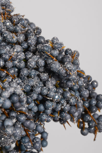 38" Artificial Berry Cluster Spray Blue