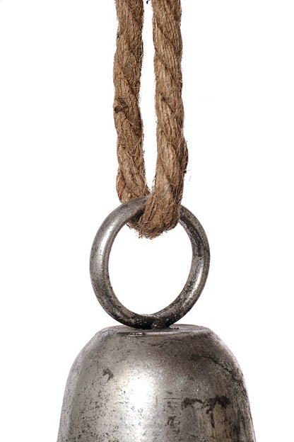 16" Metal Jingle Bell Silver