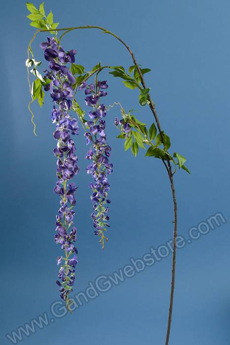 70" Wisteria Spray Purple